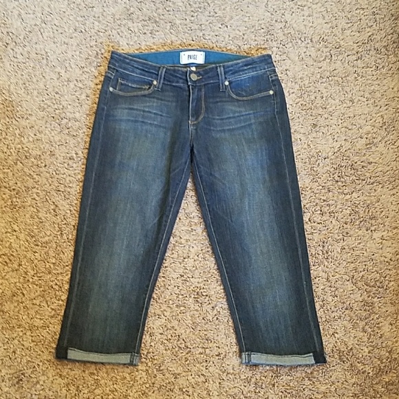 Paige Skyline ankle Peg rolled hem capris